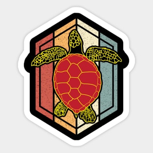 Sea Turtle Summer Sticker